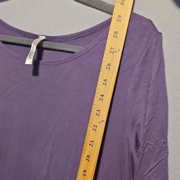 Casual Purple Women's Tunic Top Size XL NWOT - Picture 4 of 6